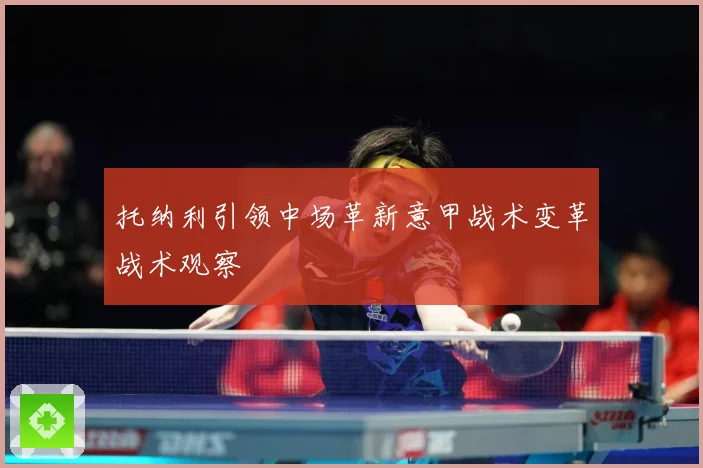 托纳利引领中场革新意甲战术变革战术观察